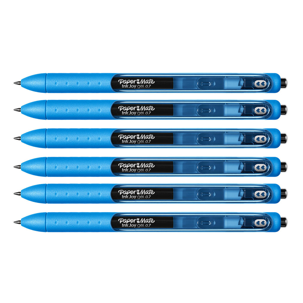Paper Mate Inkjoy Gel Pens 0.7 Aquamarine (Aquamarine Gel Ink) Pack of