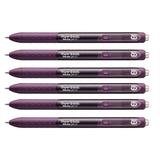 Papermate Inkjoy Gel Pens 0.7 Plum Ink Pack of 6