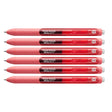 Paper Mate Inkjoy Gel Strawberry Medium 0.7 mm Retractable Gel Pens (Strawberry Ink) Pack of 6  Paper Mate Gel Ink Pens