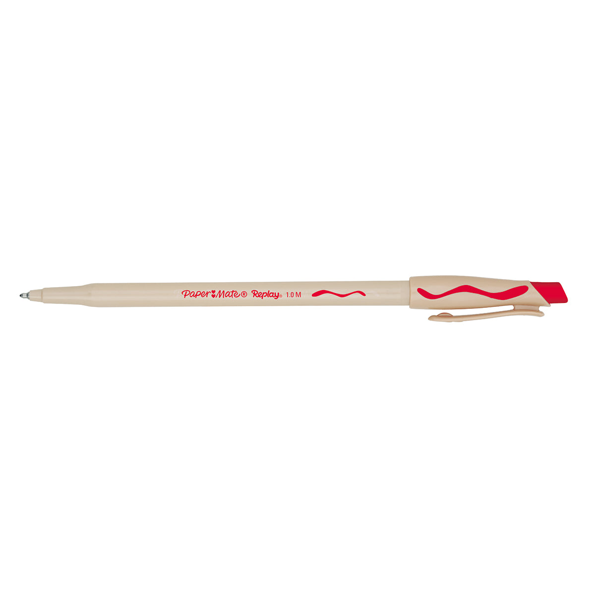 Paper Mate Replay Erasable Pen, Red Ink  Paper Mate Erasable Pens