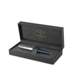 Parker 51 Midnight Blue Ballpoint Pen Chrome Cap 2123503 - PensAndPencils.Net