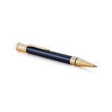 Parker Duofold Prestige Blue Chevron Ballpoint Pen 1931373
