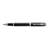 Parker IM Black Lacquer CT Fountain Pen Fine