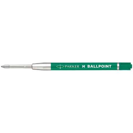 Parker Green Ink Ballpoint Refills Pack of 2  Parker Gel Refills
