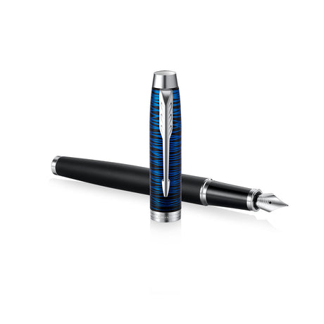 Pre Owned Parker IM Blue Origin 2019 Special Edition Fountain Pen Fine  Parker Fountain Pens