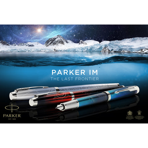 Parker IM Last Frontier Portal, Polar and Submerge Fountain Pen Set