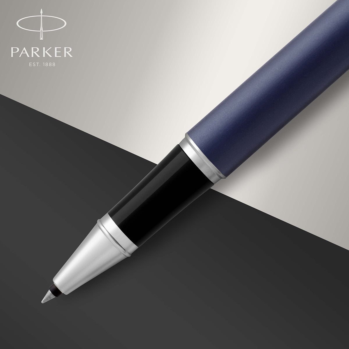 Parker IM Matte Blue CT Rollerball Pen Black Ink  Parker Rollerball Pen