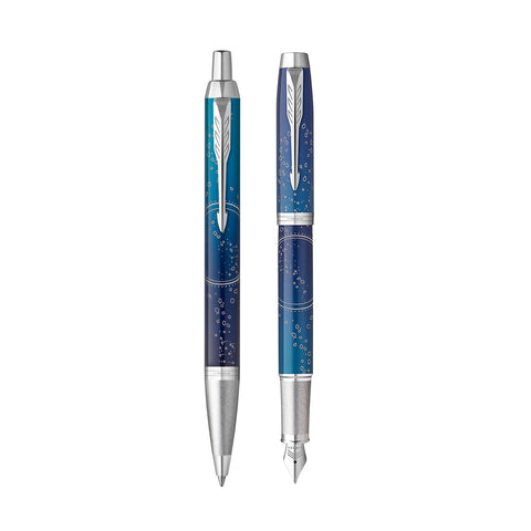 Parker IM Last Frontier Submerge Fountain Pen and Ballpoint Set