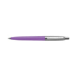 Parker Jotter Frosty Purple Ballpoint Pen, Blue Ink