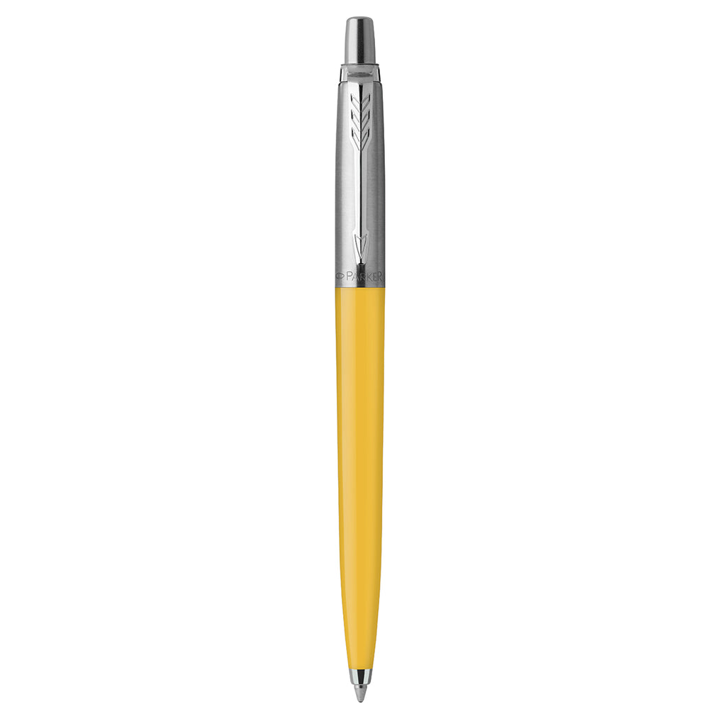 Parker Jotter Glam Rock Sunshine Yellow Ballpoint Pen - Blue Ink  Parker Ballpoint Pen