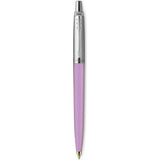 parker jotter pastel purple black gel pens