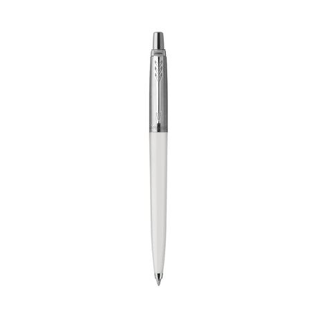 Parker Jotter Pearl Grey Ballpoint Pen, Blue Ink  Parker Ballpoint Pen