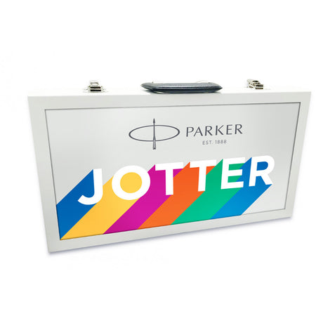Parker Jotter Rainbow Set of 54 Parker Jotter Pens With Collectors Case  Parker Ballpoint Pen