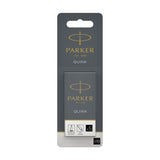 Parker Fountain Pen Refills Ink Cartridges Black 10 Count  Parker Fountain Pen Ink Cartridges