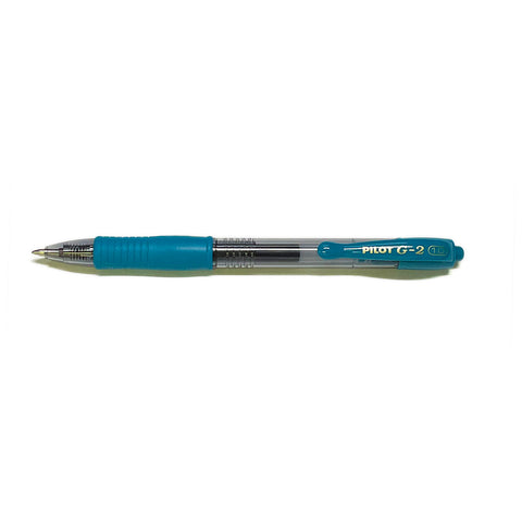 Pilot G2 Teal, Bold Tip, Teal Ink Gel Pen, 1.0MM  Pilot Gel Ink Pens