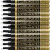 Pilot Gold Marker Extra Fine SCG-EF Pack of 12