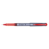 Pilot V Razor Point Pen Extra Fine Red Ink Pack of 6