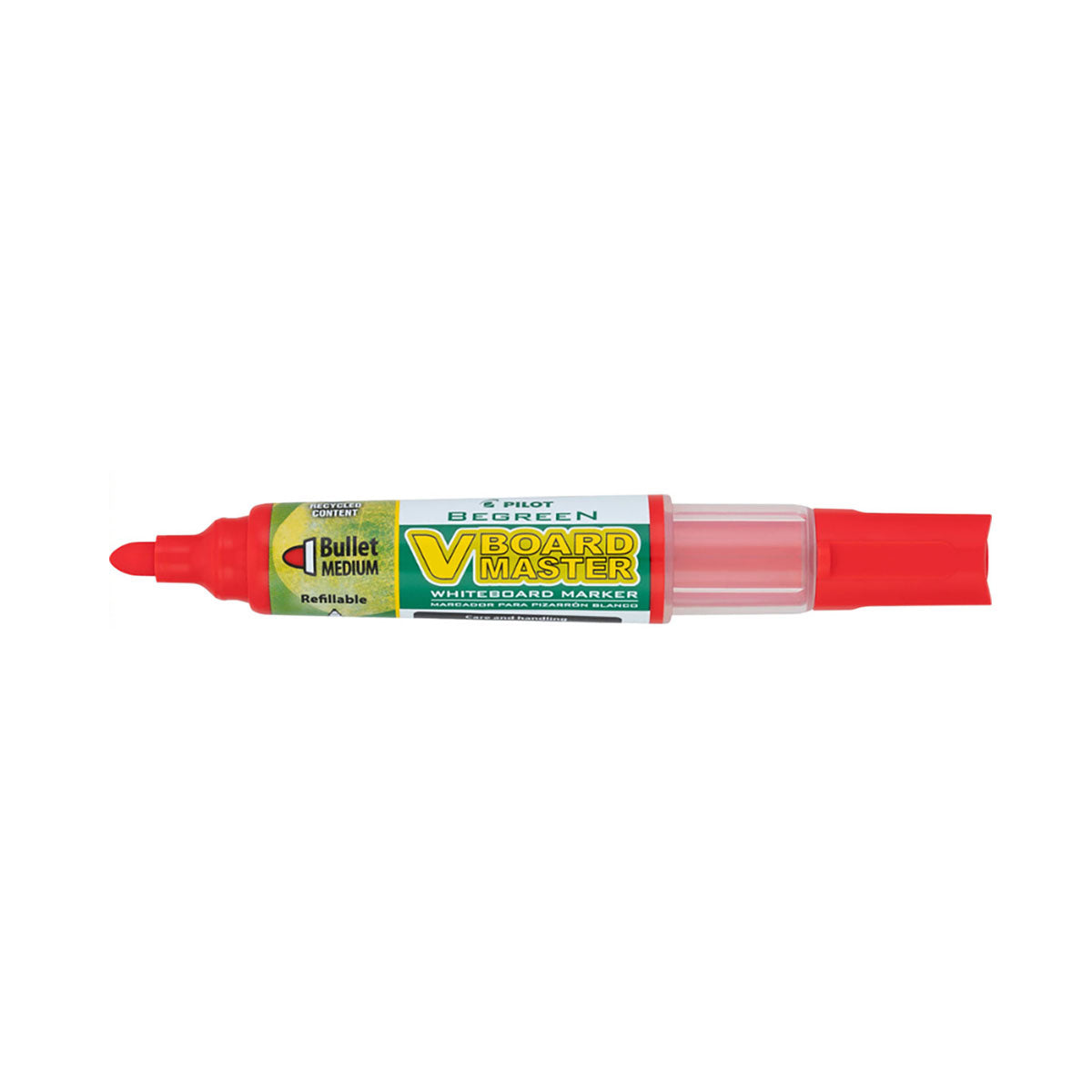 Pilot VBoard Master Refillable Whiteboard Markers Red