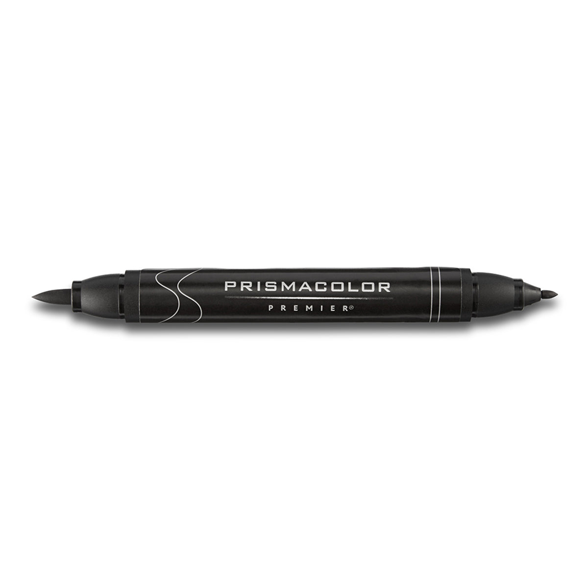 Prismacolor Premier Dual Ended Art Markers Brush / Fine Black PB-98