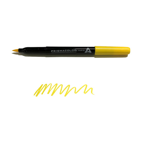 Prismacolor Watercolor Yellow Brush Tip Marker
