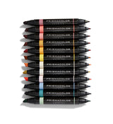 Prismacolor Premier Pastel Markers Set of 12 Dual Ended Chisel and Fine Tips 2173306