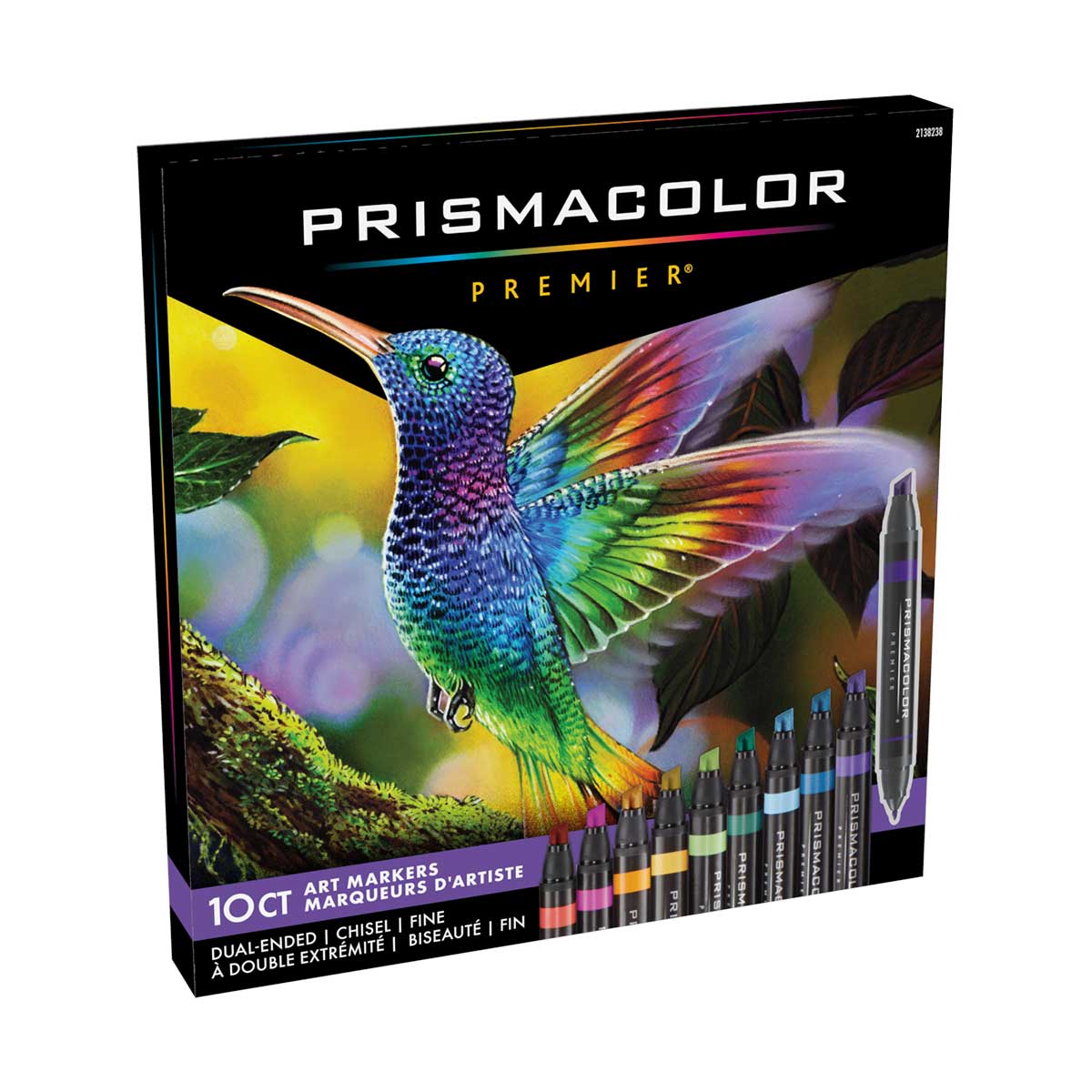 Prismacolor Premier Markers Set of 10 Dual Ended Chisel and Fine Tips 213238