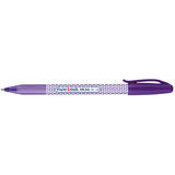 Paper Mate Inkjoy 100ST Purple Ballpoint Pen, Medium Pack of 6