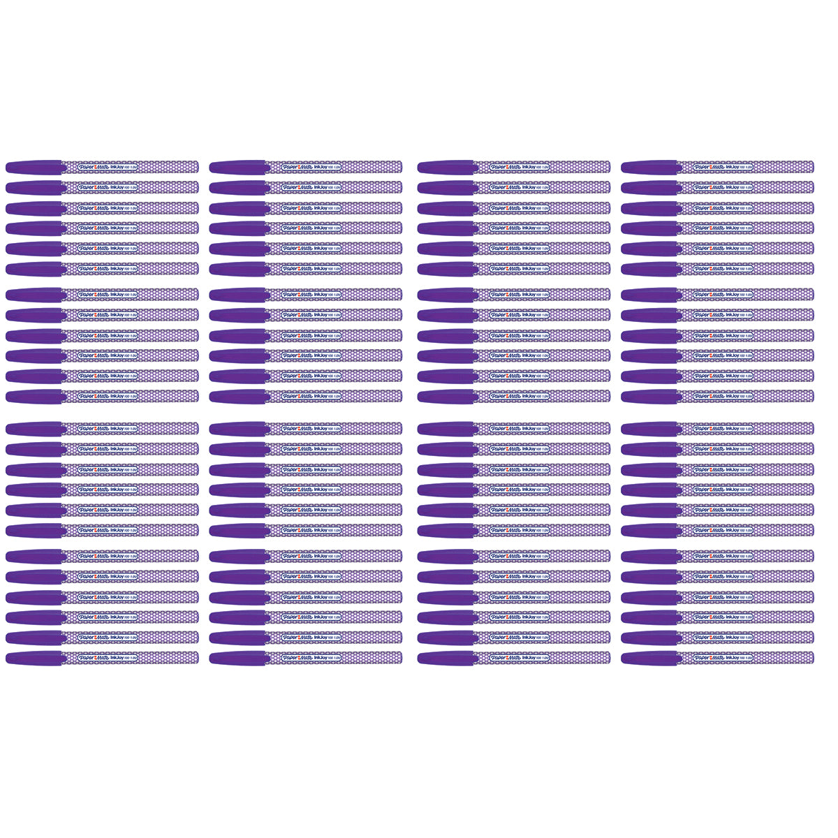 Wholesale Paper Mate Inkjoy 100ST Purple Ballpoint Pen, Medium Bulk Pack of 96 | Purple Ink  Paper Mate Ballpoint Pen