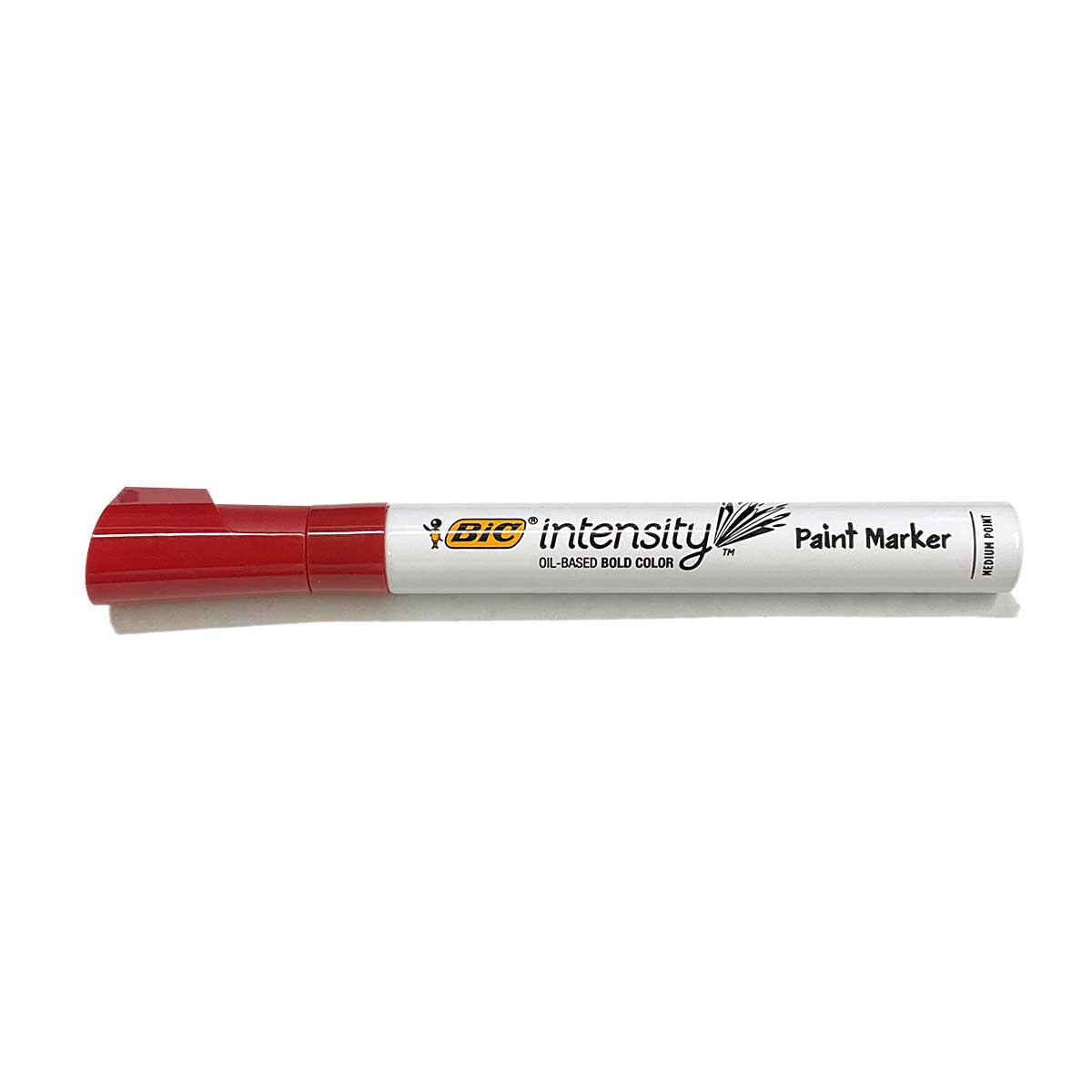 Red Paint Marker Bic Intensity Oil Based