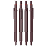 Rotring 600 Chocolate Truffle Ballpoint Pen Hexagonal Pen Knurled Grip 2204407