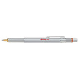 Rotring 800 Silver Ballpoint Pen Medium Black Ink  Rotring Pencil