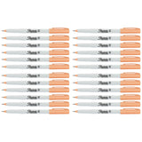 Sharpie Ultra Fine Point Markers Peach Pack of 24