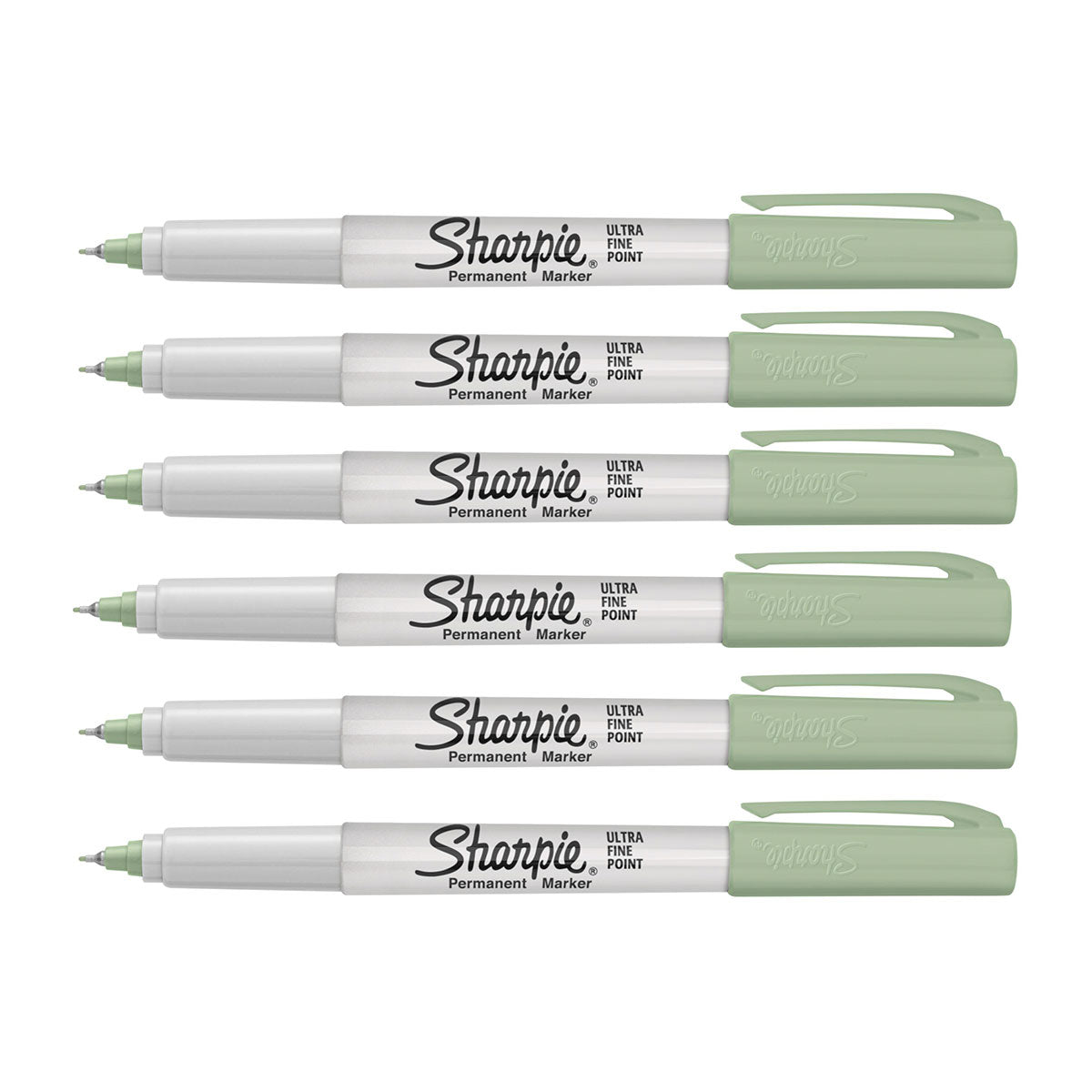 Sharpie Ultra Fine Markers Geode Green 6 Count