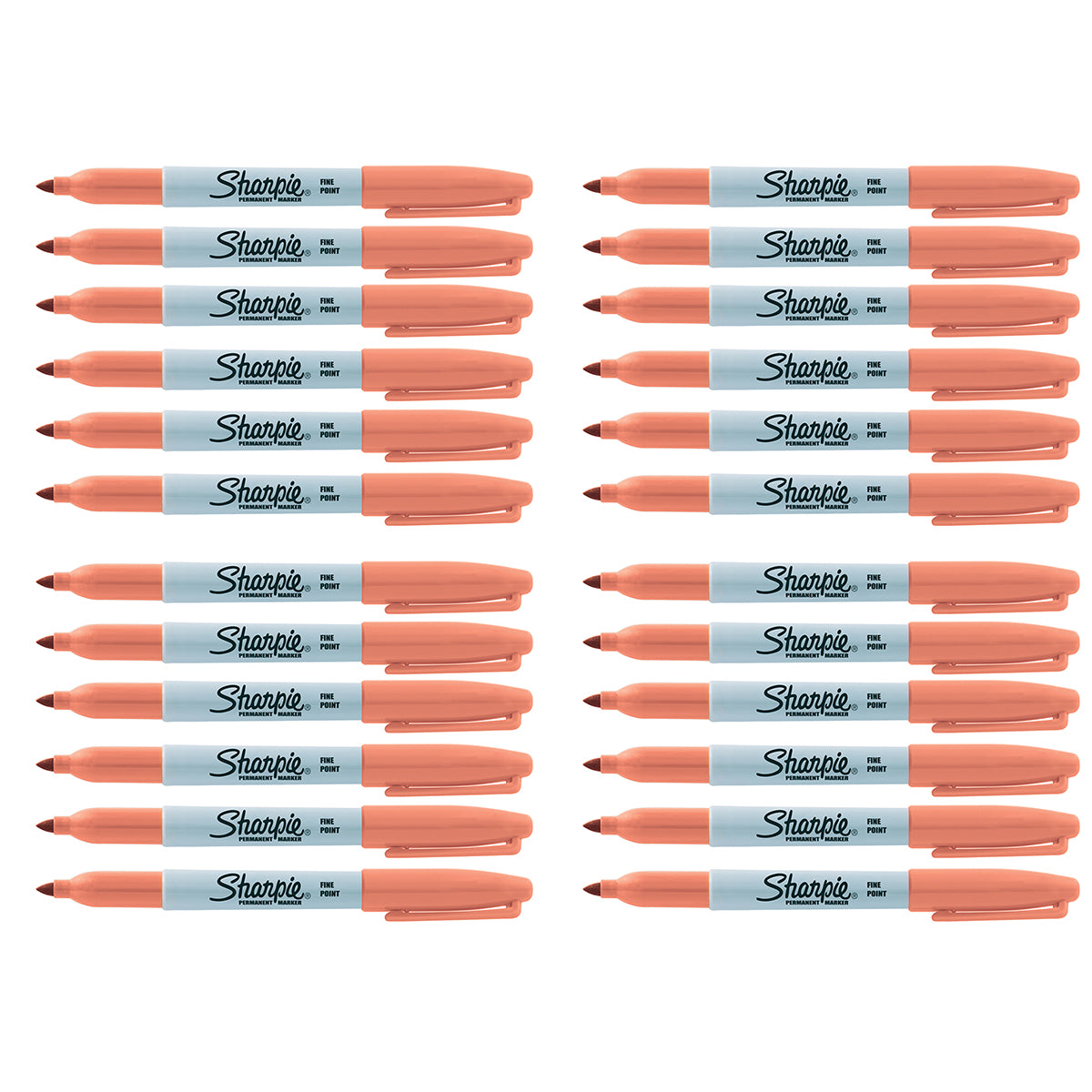 Sharpie In Bulk Cosmic Oron Orange, Fine Point Permanent Markers Pack of 24  Sharpie Markers