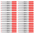 Sharpie Markers In Bulk, Red Ultra Fine Pack of 24  Sharpie Markers