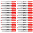 Sharpie Markers In Bulk, Red Ultra Fine Pack of 24  Sharpie Markers