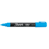 Sharpie Wet Erase Chalk Marker Blue Medium Bullet Tip Pack of 12