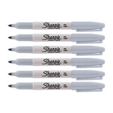 Sharpie Cosmic Celestial Grey, Fine Point Permanent Markers Pack of 6