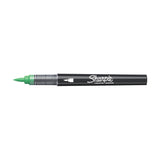 Sharpie Creative Marker Green Water Based Acrylic Brush Tip  No Bleed