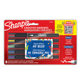 Sharpie Creative Markers Brush Tip Pack of 5 Assorted Colors  No Bleed