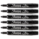 Sharpie Flip Chart Markers Pack of 6 Black