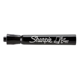 Sharpie Flip Chart Markers Pack of 6 Black  Sharpie Markers