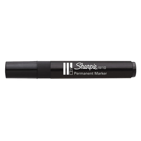 Sharpie Chisel Tip Black Permanent Markers W10  Sharpie Markers