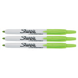 Sharpie Retractable Lime Fine Point Permanent Marker Pack of 6