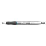 Sharpie S-Gel Gunmetal Blue Ink Retractable Gel Pen Medium With Rubber Grip  Sharpie Gel Ink Pens