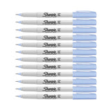 Sharpie Ultra Fine Sky Blue Permanent Marker Pack of 12