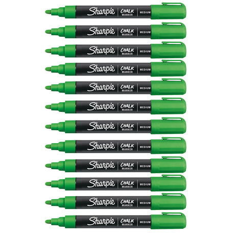 sharpie green chalk markers