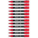 Sharpie Red Wet Erase Chalk Marker Pack of 12