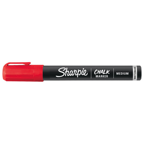 Sharpie Wet Erase Chalk Marker Red  Sharpie Wet Erase Marker