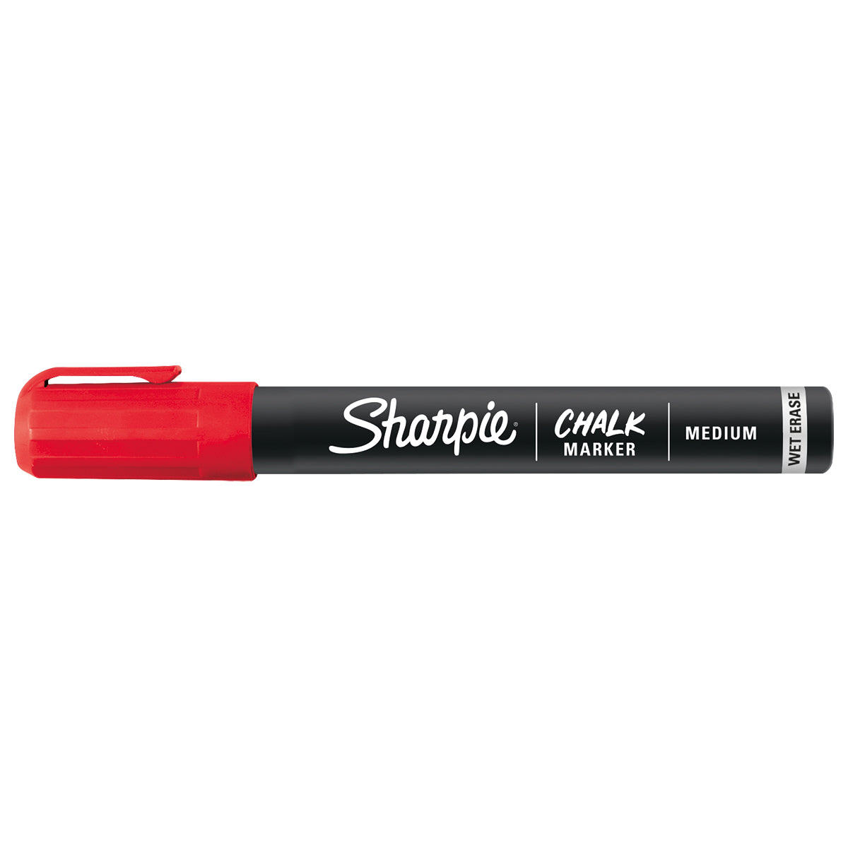 Sharpie Red Chalk Marker Wet Erase Pack of 6  Sharpie Wet Erase Marker